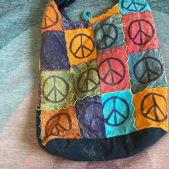 Colorful Patchwork Women's Bag Boho Festival - Picture 5 of 9